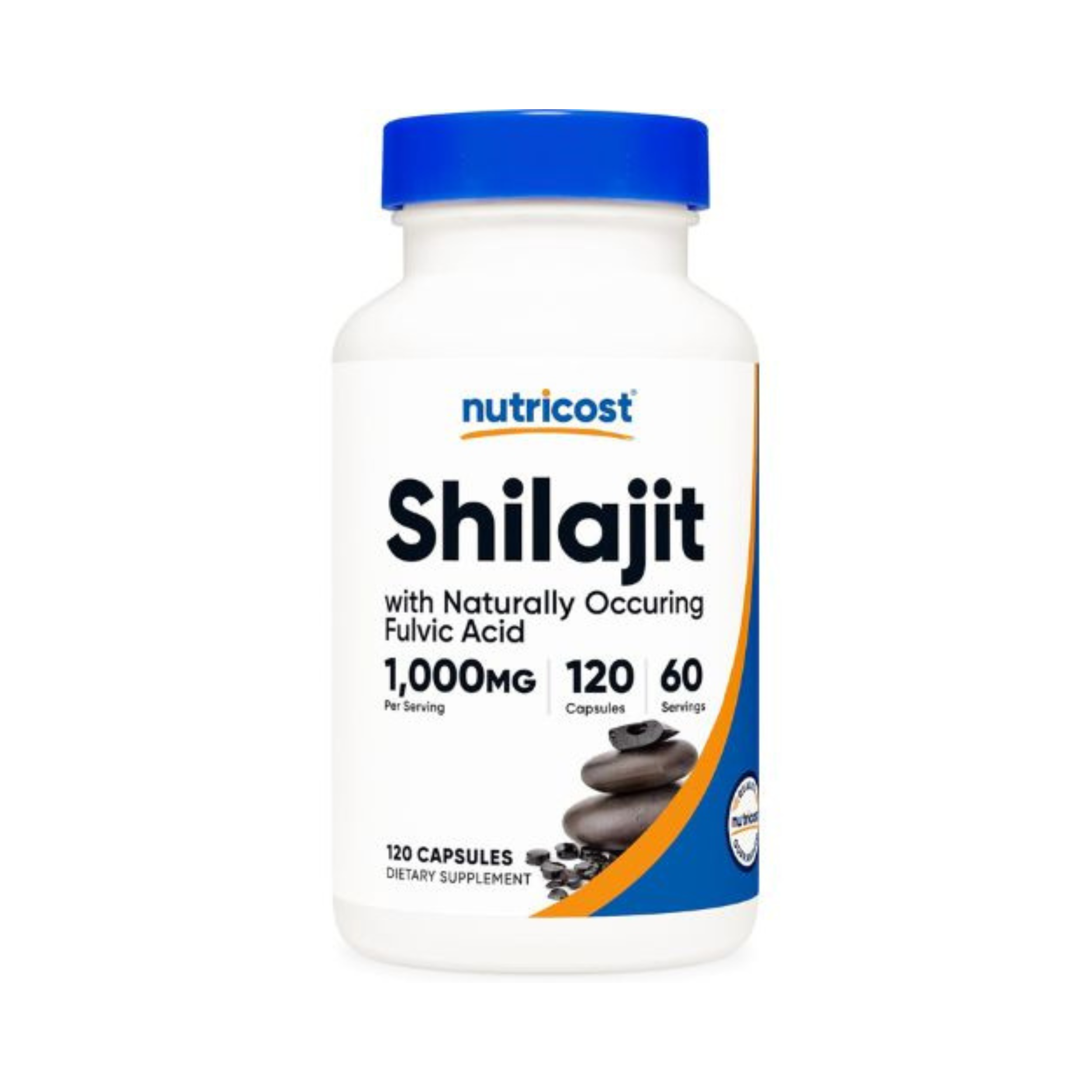 Nutricost Shilajit 1000 mg (120 Capsules) – Premium Ayurvedic Energy & Vitality Supplement