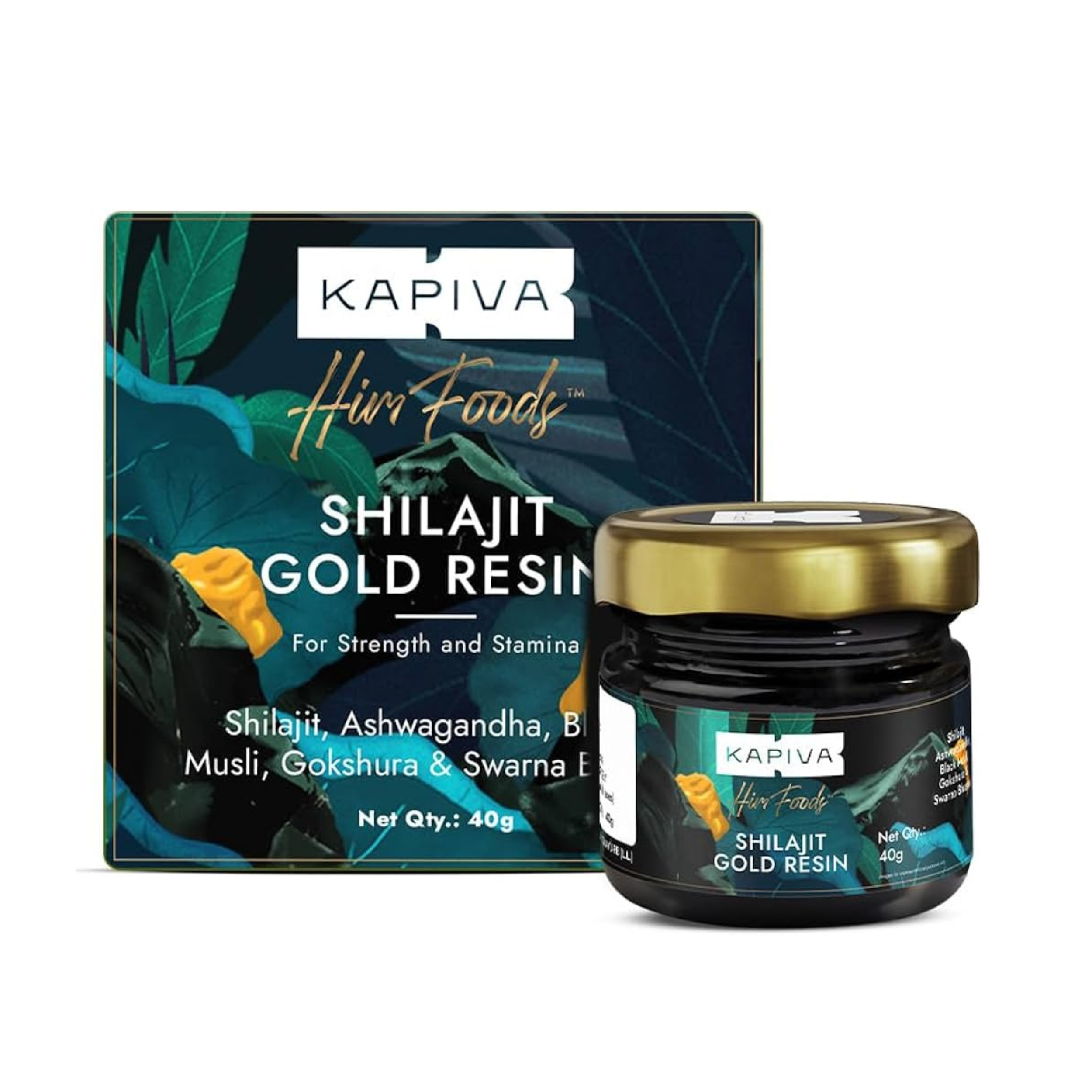 Kapiva Shilajit Gold Resin (20g) – Natural Ayurvedic Energy & Sexual Wellness Booster